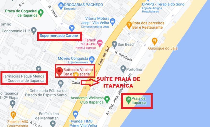 Suite Praia De Itaparica Віла-Веля Екстер'єр фото